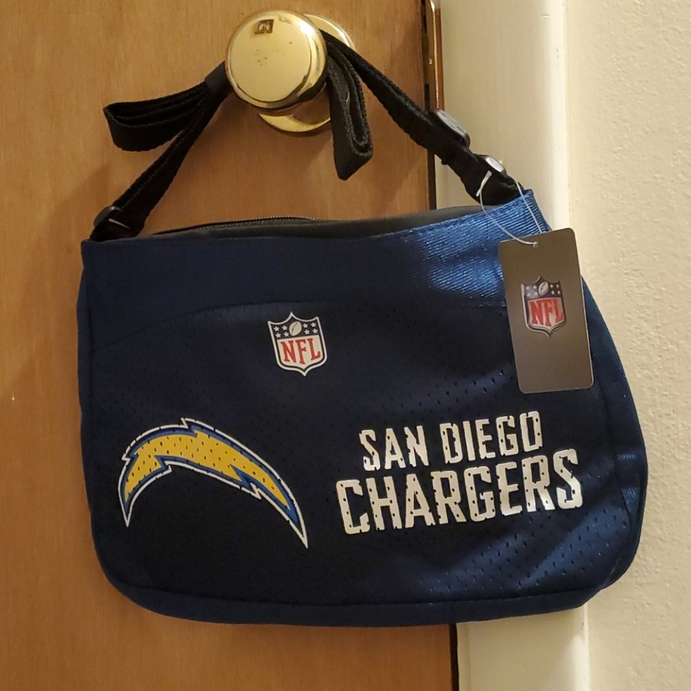 Blue Official NFL San Diego Chargers Jersey Purse - Picture 1 of 5